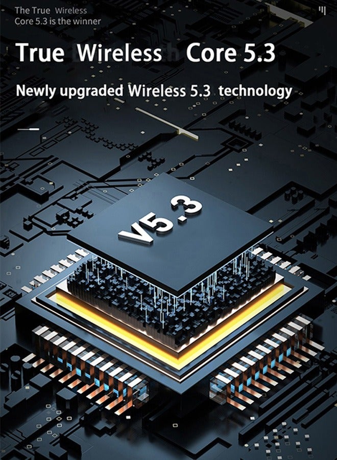 جيكومو سماعات أذن صغيرة غير مرئية صغيرة للعمل، سماعات أذن لاسلكية صغيرة تعمل بتقنية البلوتوث، صغيرة الحجم، أصغر سماعات أذن سرية مخفية للعمل، سماعات أذن صغيرة صغيرة غير مرئية، سماعات رأس صغيرة غير مرئية، سماعات رأس مخفية سرية - Image 2